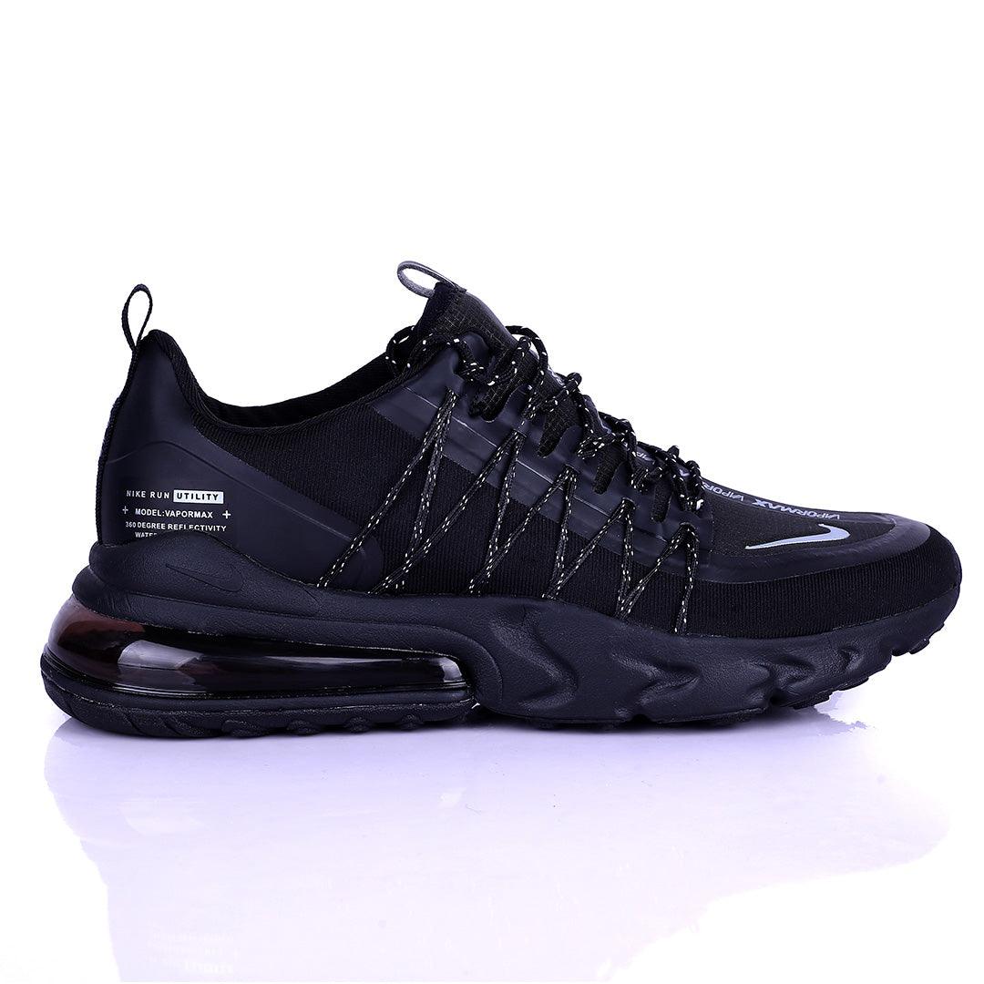 NK Run Utility 360 Degree Reflectivity Black Sneakers Designed - Obeezi.com