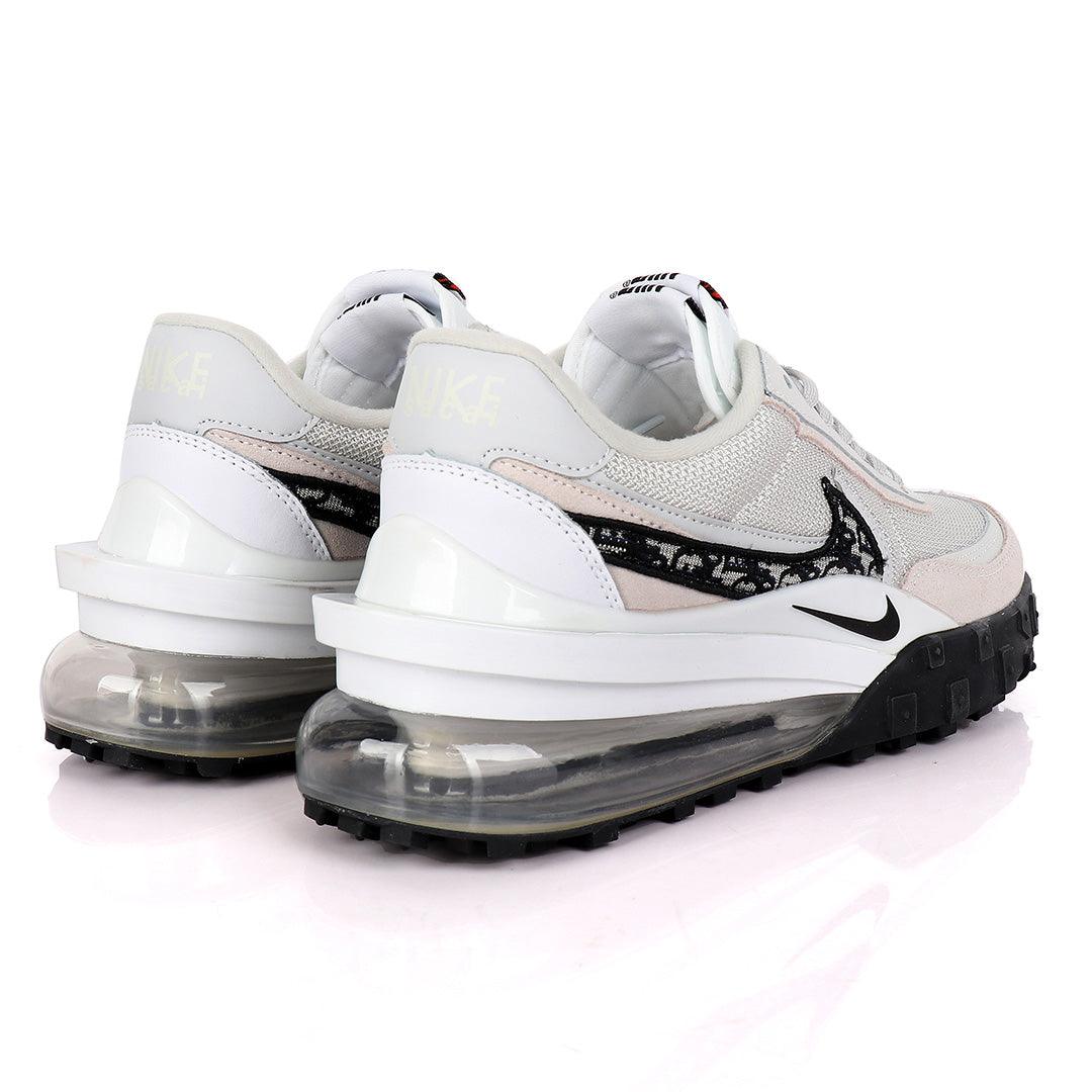 NK Sacai Waffle Tailwind Beige And Ash Sneakers - Obeezi.com