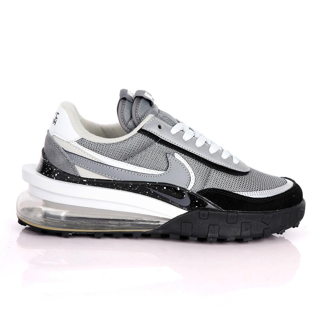 NK Sacai Waffle Tailwind Carbon Grey Sneakers - Obeezi
