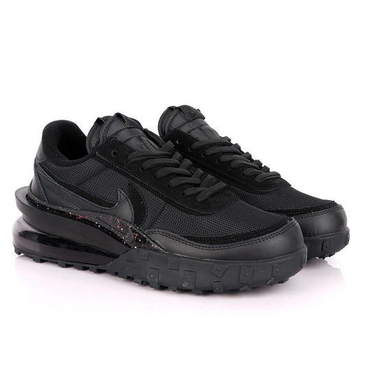NK Sacai Waffle Tailwind Royal Black Sneakers - Obeezi