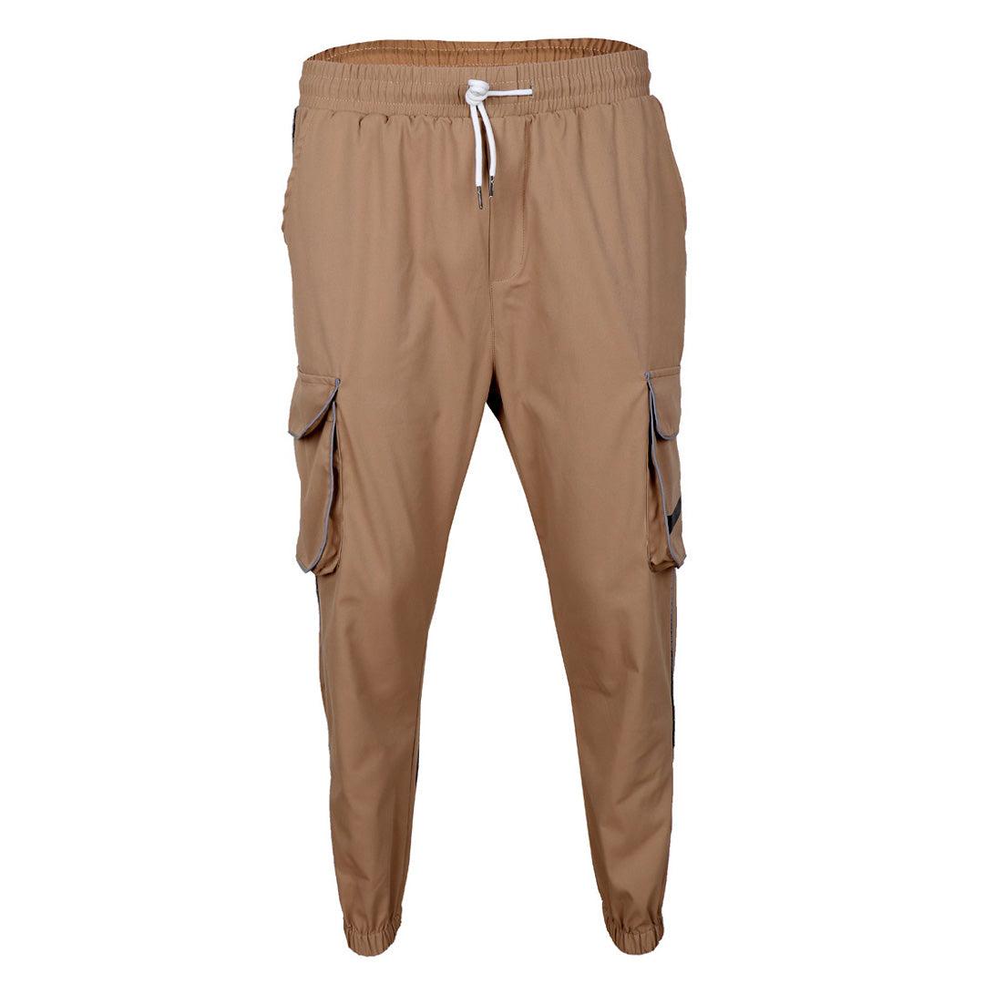 Nk Side Pockets Club Cargo Jog Pant-Brown - Obeezi