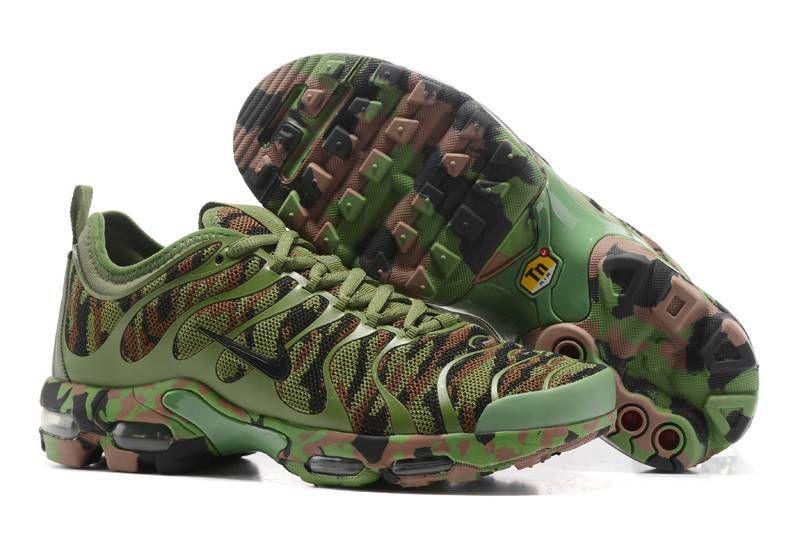 NK TN Camo Military Sneakers - Obeezi