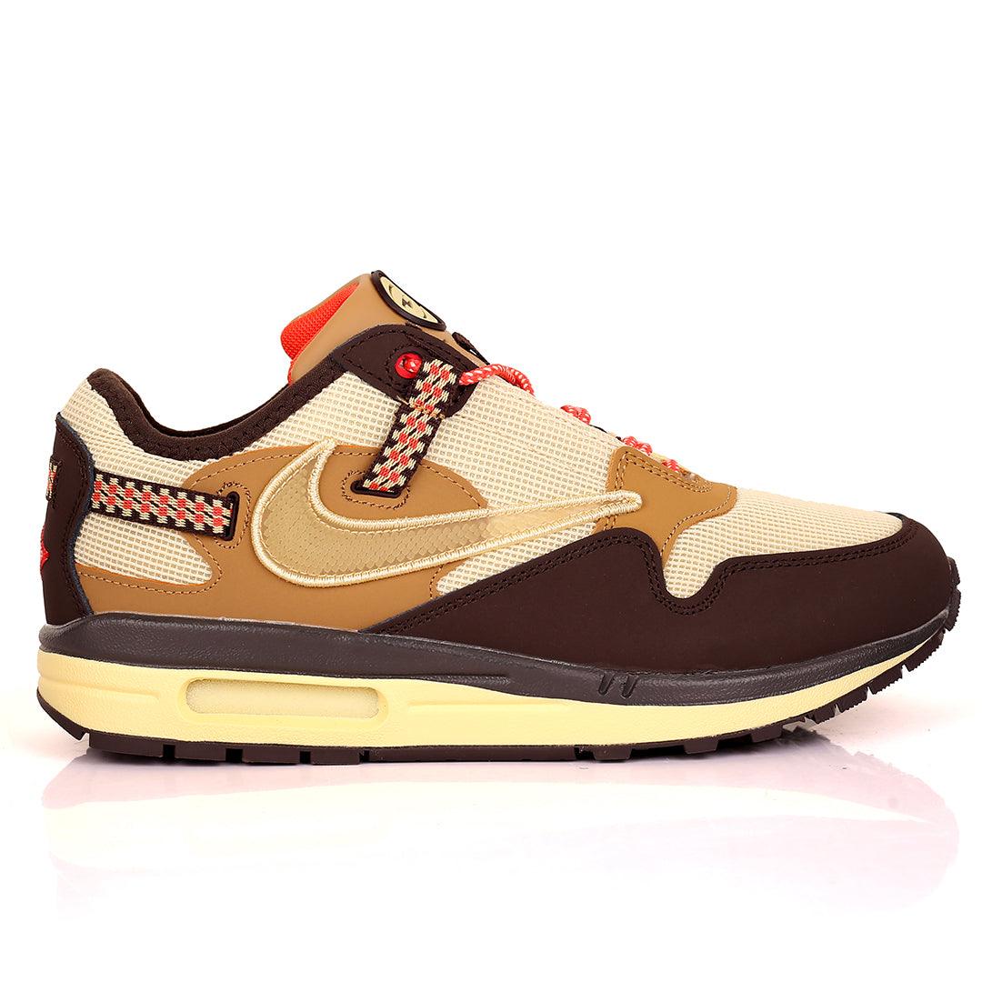 NK Travis Scott Max 1 Cactus Corporation Sneakers - Obeezi.com