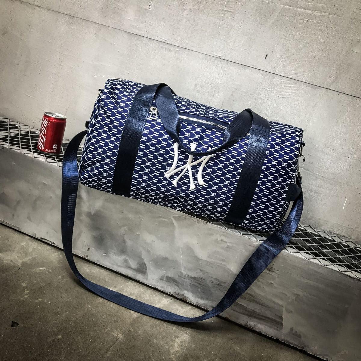 NY Topnotch Classic Designed Multi-Functional Travel Bag- Blue - Obeezi.com