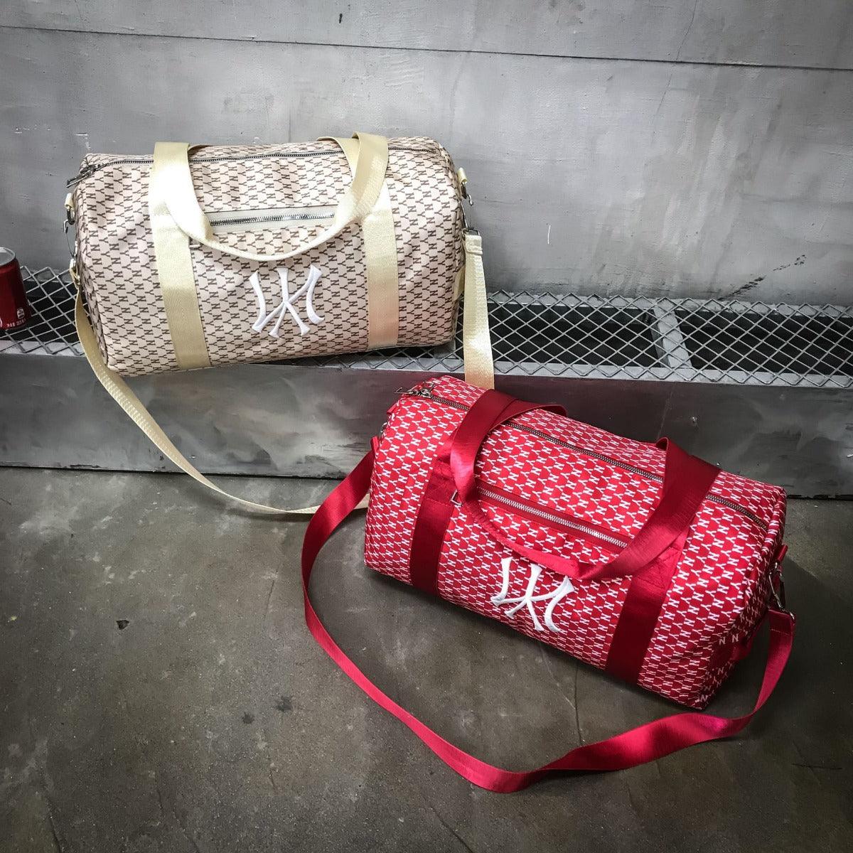 NY Topnotch Classic Designed Multi-Functional Travel Bag- Fluorescent Gold - Obeezi.com