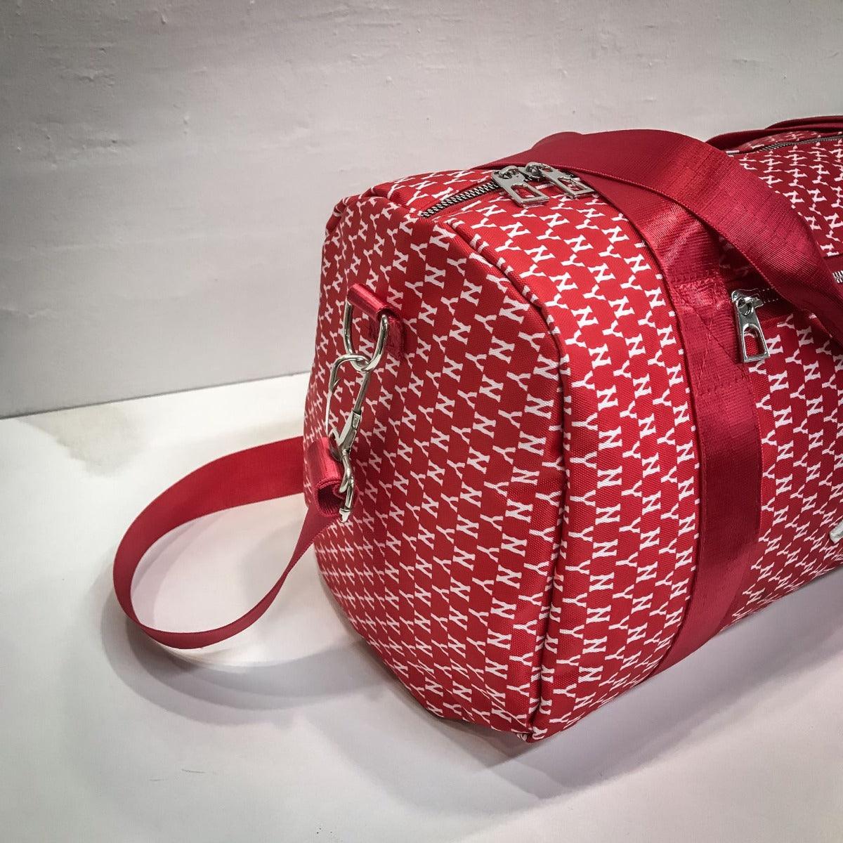 NY Topnotch Classic Designed Multi-Functional Travel Bag- Red - Obeezi.com