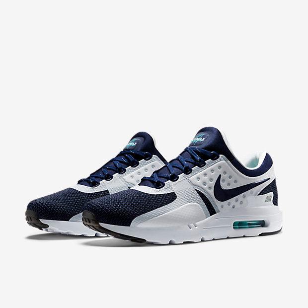 Obeezi Air Max Zero QS White & Mid Navy - Obeezi
