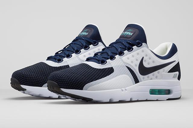 Obeezi Air Max Zero QS White & Mid Navy - Obeezi