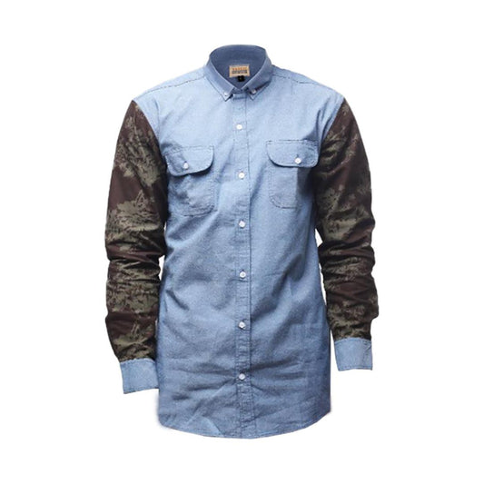 Obeezi Classic color flowery Long sleeve shirt - Obeezi.com