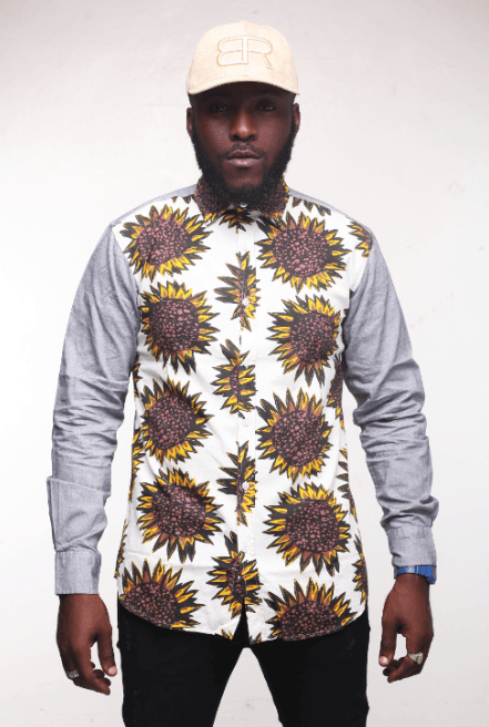 Obeezi Collection Urban LTeezu Sun Flower Shirt - Obeezi