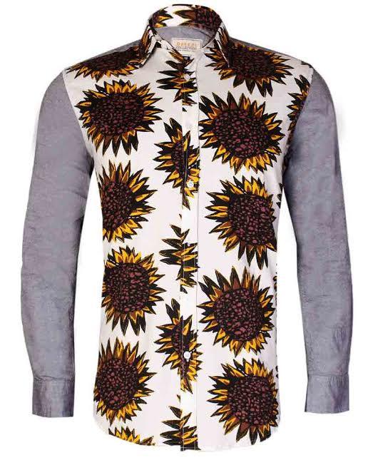 Obeezi Collection Urban LTeezu Sun Flower Shirt - Obeezi