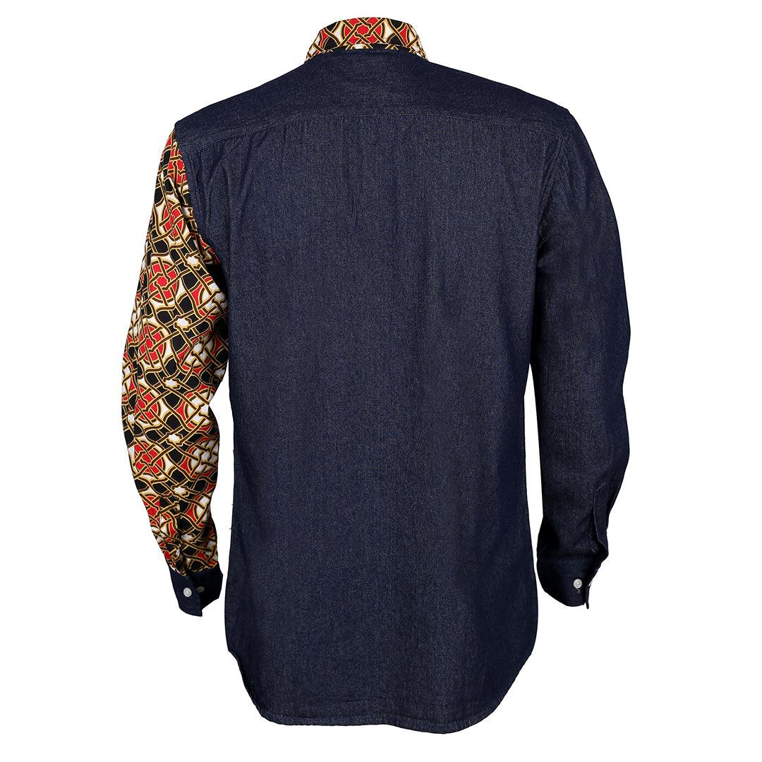 Obeezi Exquisite Double sided Multi Coloured Designed Shirt - Obeezi.com