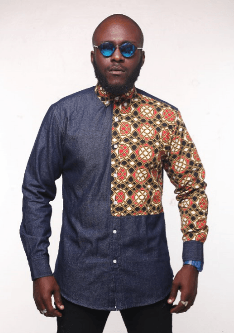Obeezi Royal men Mid Colored Denim Shirt - Obeezi
