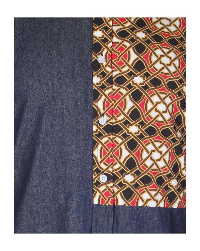 Obeezi Royal men Mid Colored Denim Shirt - Obeezi