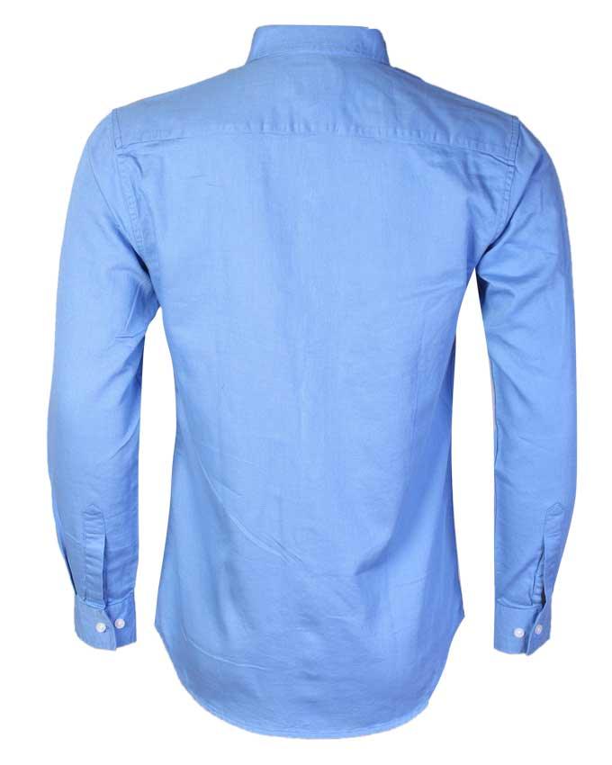 Obeezi Sky Blue Mid-V with Orange Smiley Shirt - Obeezi