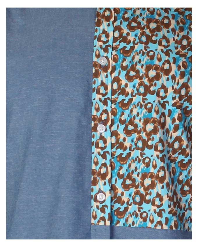 Obeezi Sky Blue Torado Shirt - Obeezi