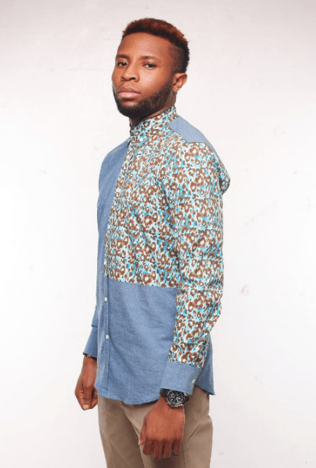 Obeezi Sky Blue Torado Shirt - Obeezi