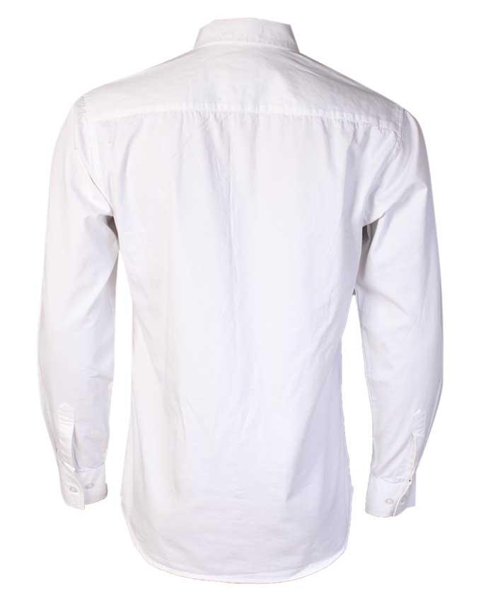 Obeezi White Mid-V with Orange smiley shirt - Obeezi