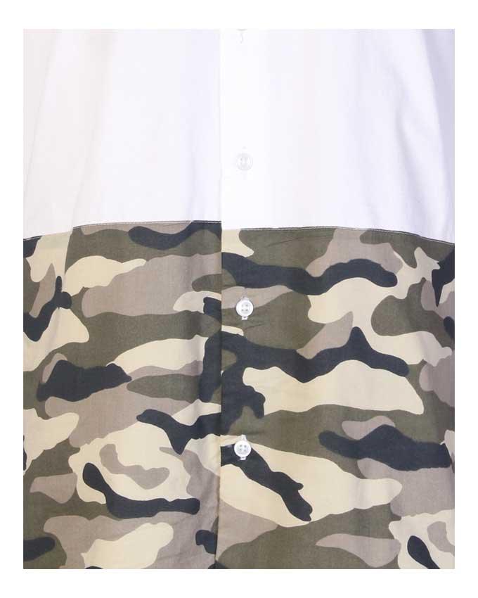 Obeezi White Ray Mid-Camo shirt - Obeezi