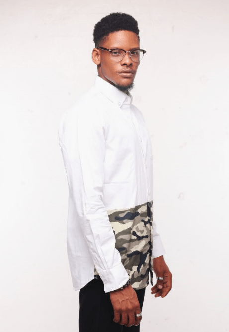 Obeezi White Ray Mid-Camo shirt - Obeezi
