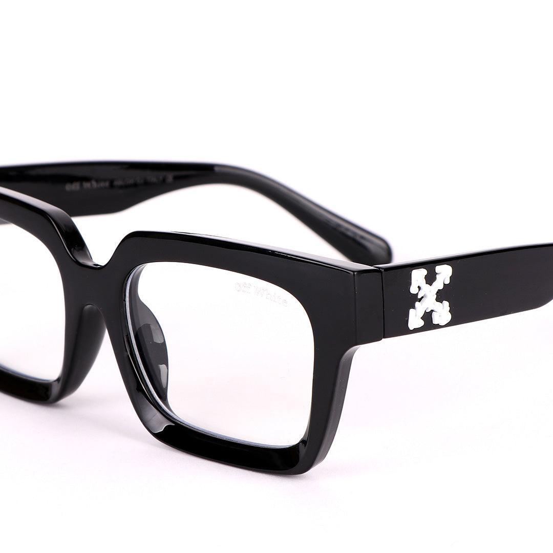 Off White Virgil Abloh Collection Square Designed Black Sunglasses - Obeezi.com