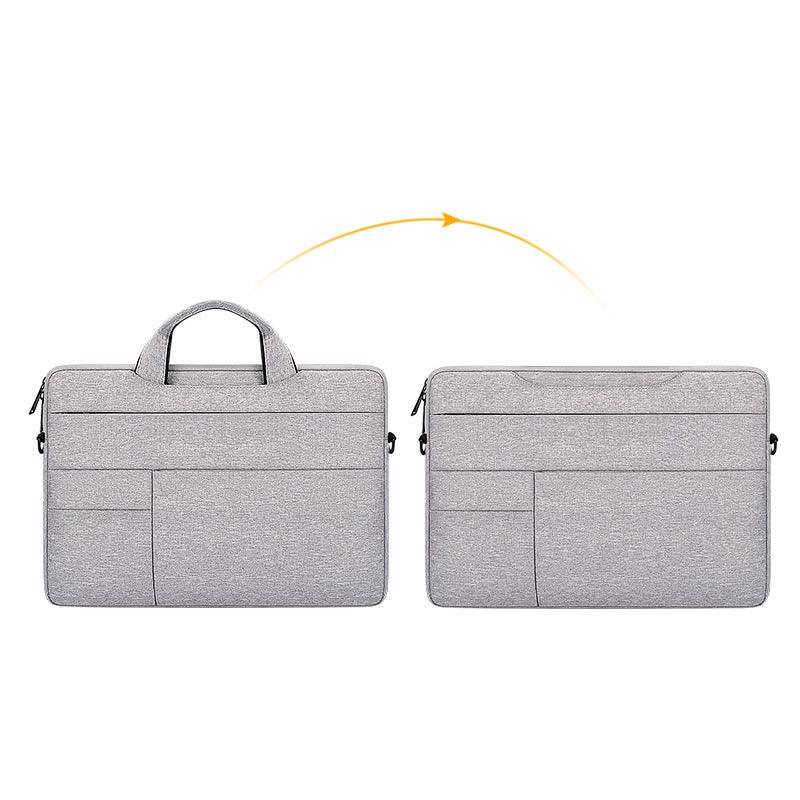 Office Travel 15.6 Inch Waterproof Custom Laptop Bag-Ash - Obeezi.com