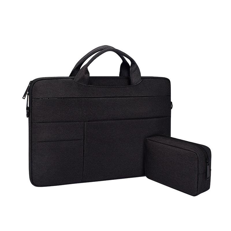 Office Travel 15.6 Inch Waterproof Custom Laptop Bag-Black - Obeezi.com