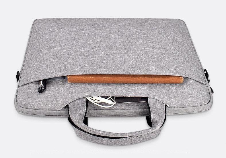 Office Travel 15.6 Inch Waterproof Custom Laptop Bag-Grey - Obeezi.com