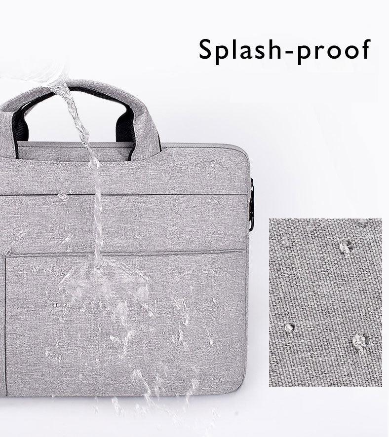 Office Travel 15.6 Inch Waterproof Custom Laptop Bag-Grey - Obeezi.com