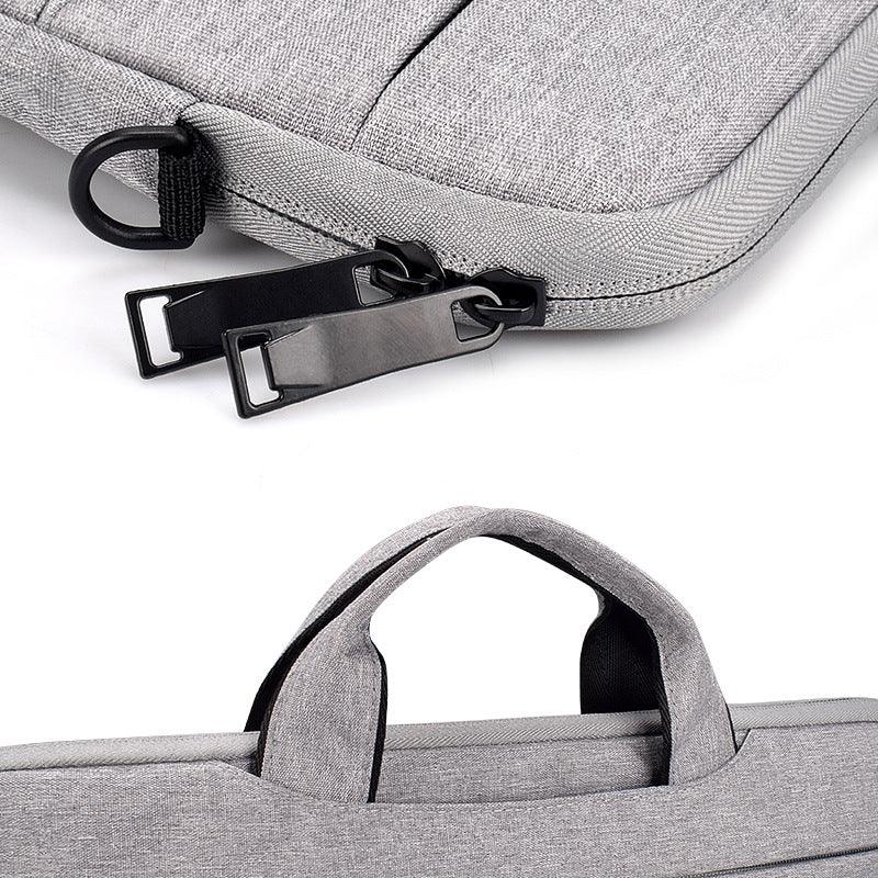 Office Travel 15.6 Inch Waterproof Custom Laptop Bag-Grey - Obeezi.com