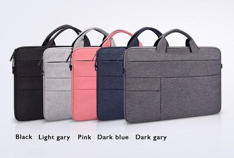 Office Travel 15.6 Inch Waterproof Custom Laptop Bag-Grey - Obeezi.com