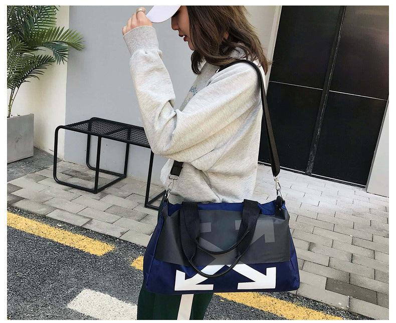 Offwhite Crossbody Smart Mini Outdoor Bag-Blue - Obeezi.com