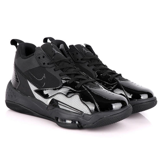 Original Air Jordan Zoom All Black Night Vader Sneakers - Obeezi