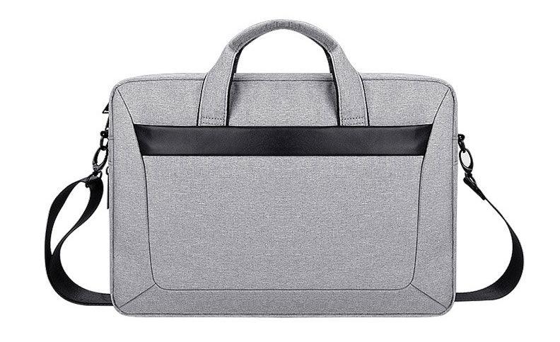 Oxford Men's Portable And Expandable Laptop Bag- Ash - Obeezi.com