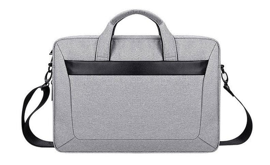 Oxford Men's Portable And Expandable Laptop Bag- Ash - Obeezi.com