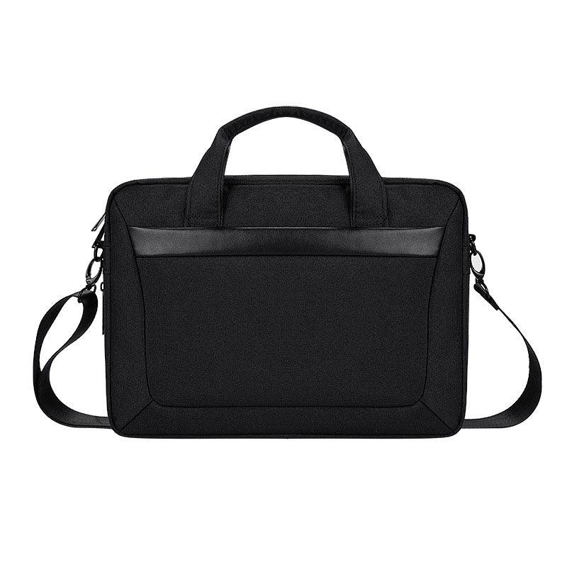 Oxford Men's Portable And Expandable Laptop Bag-Black - Obeezi.com