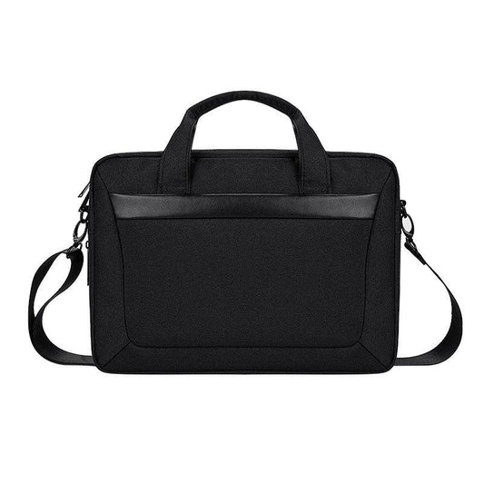 Oxford Men's Portable And Expandable Laptop Bag-Black - Obeezi.com