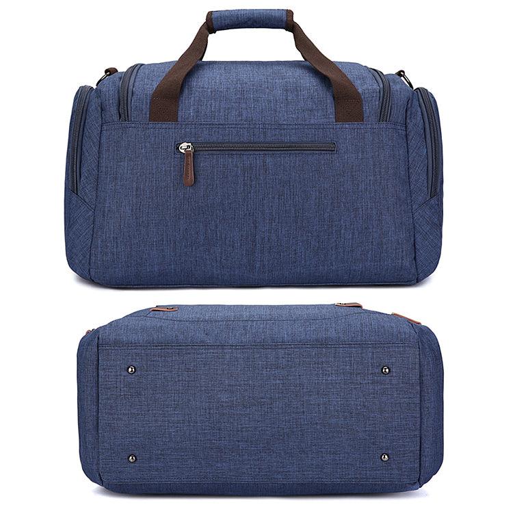Oxford Multi Pocket Water Resistant Large Capacity Luggage Blue Bags - Obeezi.com