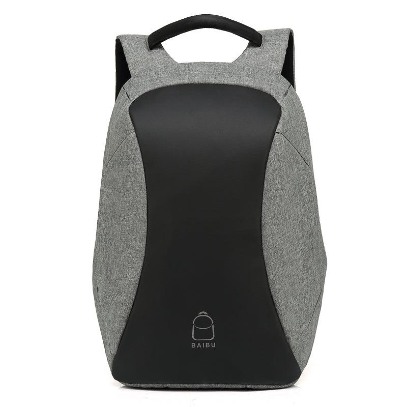 Oxford Waterproof Business and Laptop Smart Backpack- Black - Obeezi.com