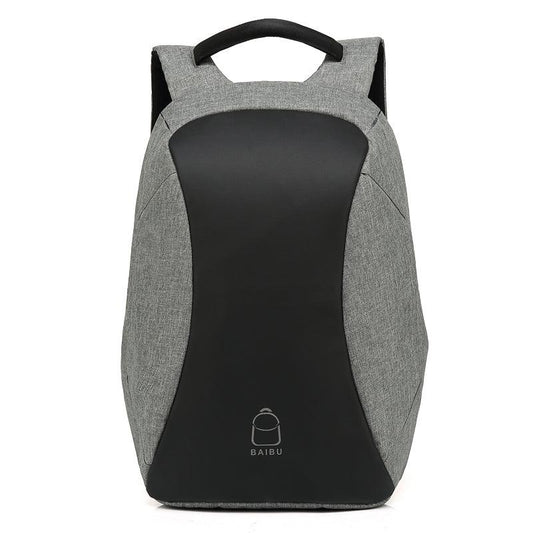 Oxford Waterproof Business and Laptop Smart Backpack- Black - Obeezi.com