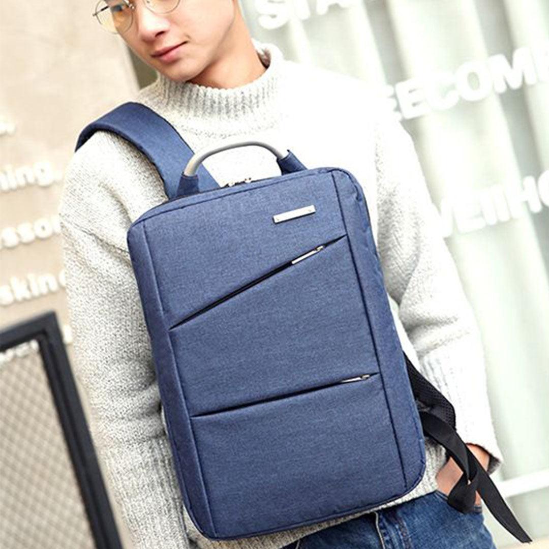 Package Multipurpose Student/Travel/Laptop Backpack- Blue - Obeezi.com