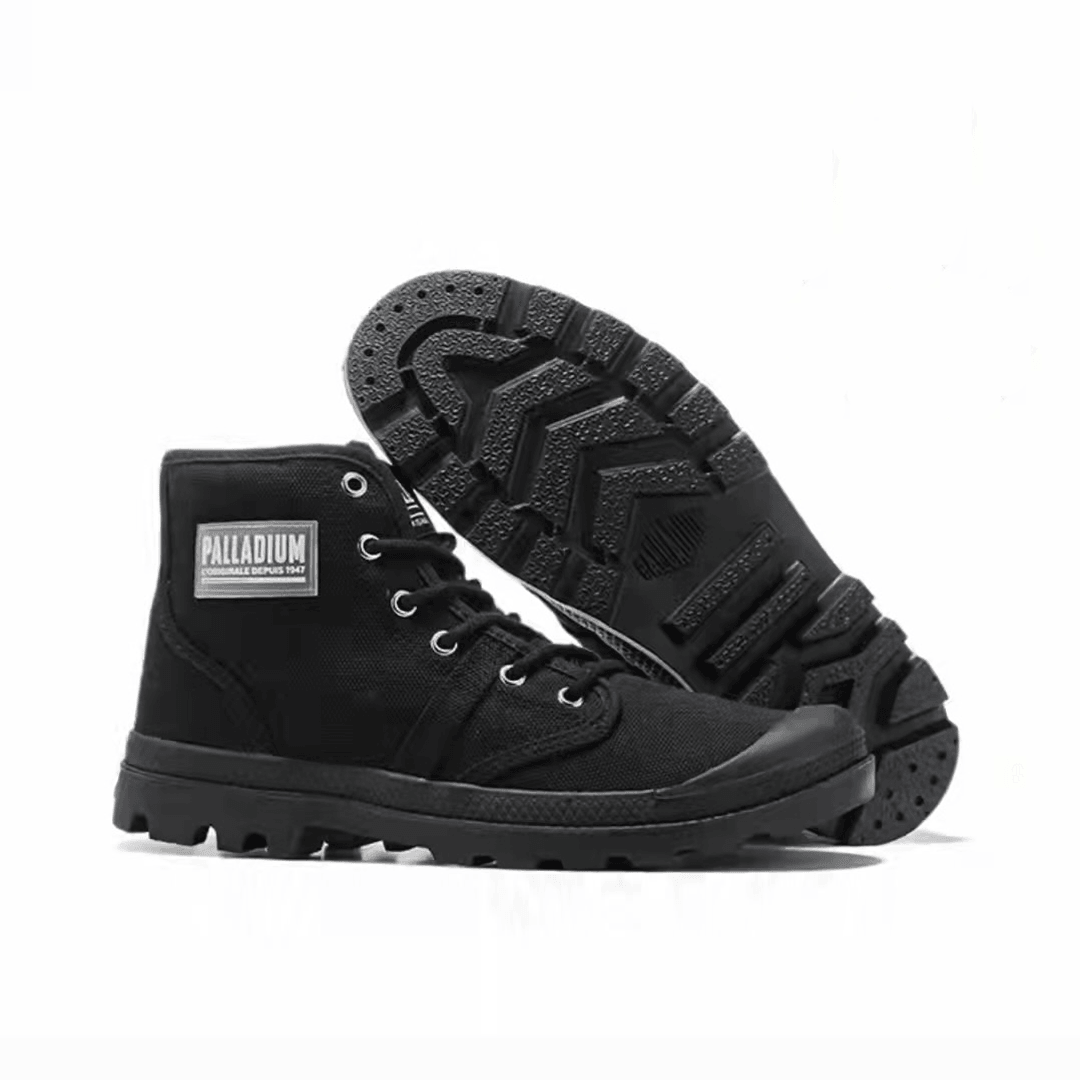 Pall Pampa Cowboy Black Comfortable High Quality Ankle Boots - Obeezi.com