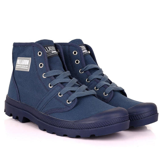 Pall Pampa Cowboy NavyblueComfortable High Quality Ankle Boots - Obeezi.com