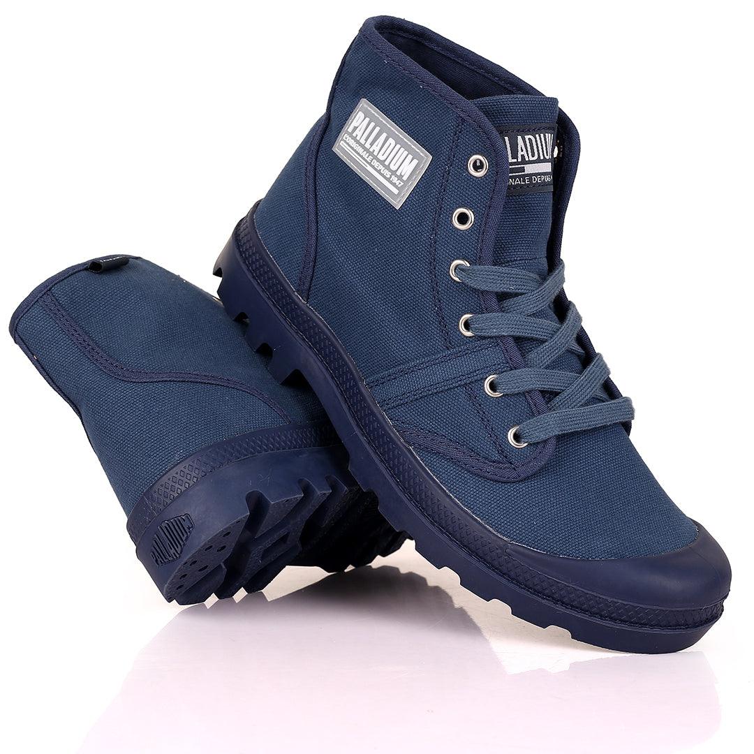 Pall Pampa Cowboy NavyblueComfortable High Quality Ankle Boots - Obeezi.com