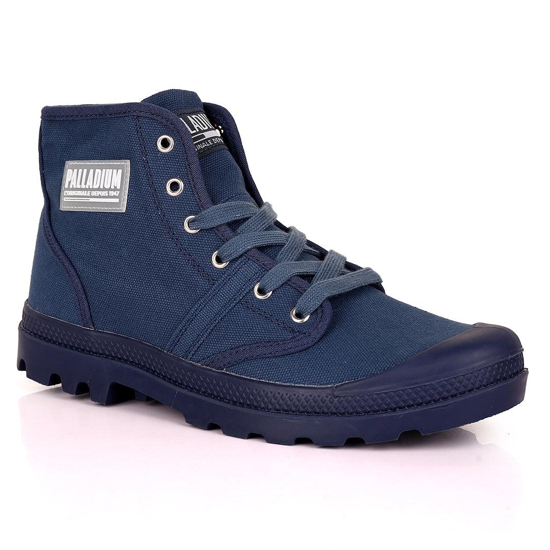 Pall Pampa Cowboy NavyblueComfortable High Quality Ankle Boots - Obeezi.com