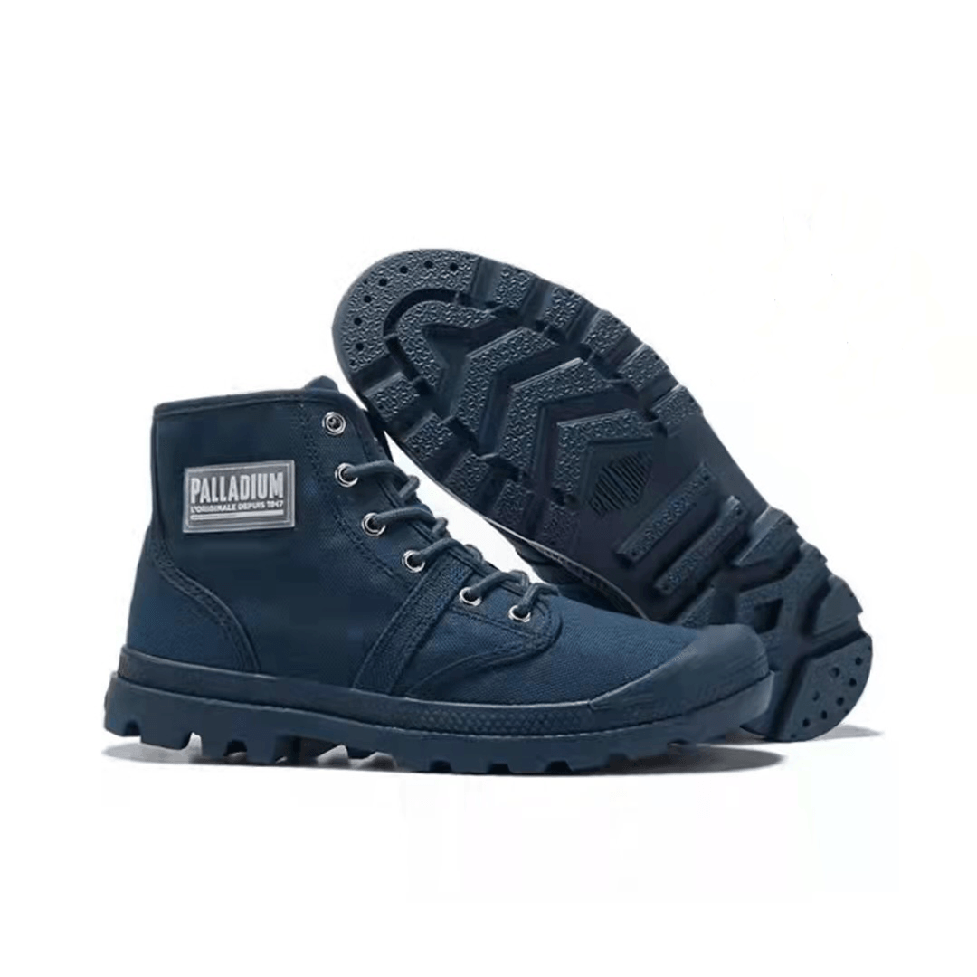 Pall Pampa Cowboy NavyblueComfortable High Quality Ankle Boots - Obeezi.com