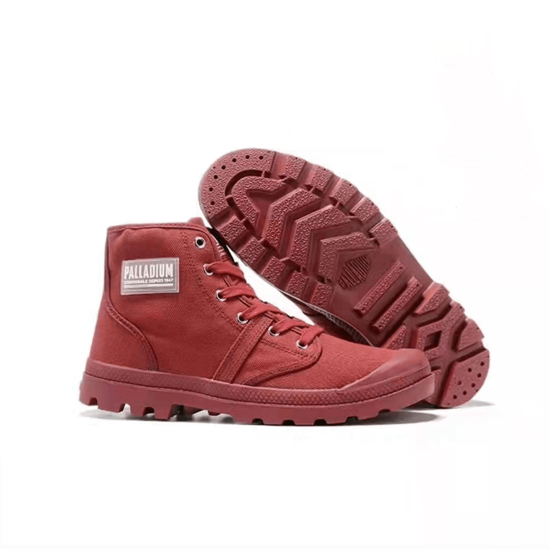 Pall Pampa Cowboy Wine Comfortable High Quality Ankle Boots - Obeezi.com