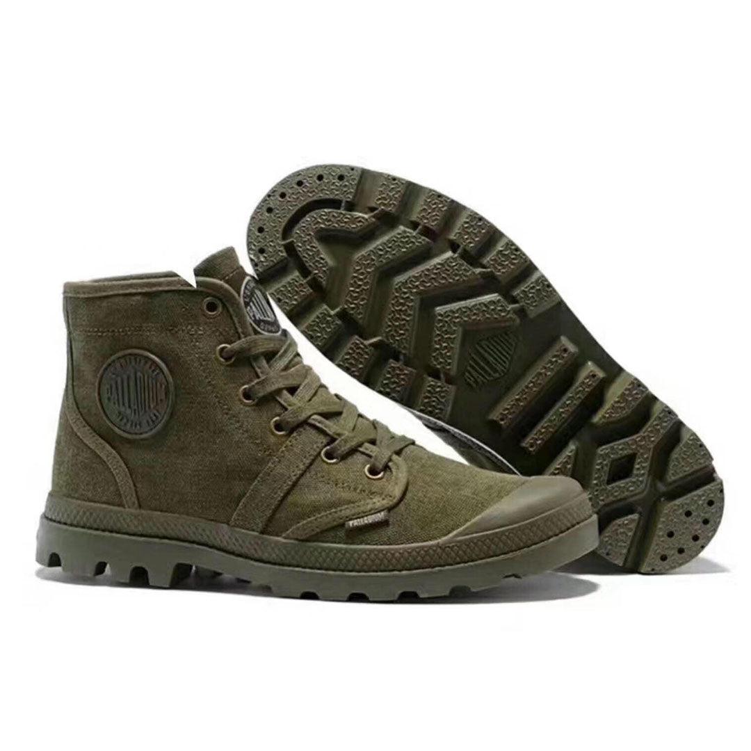 Palladium Depuis Jean Top Boot- Green - Obeezi