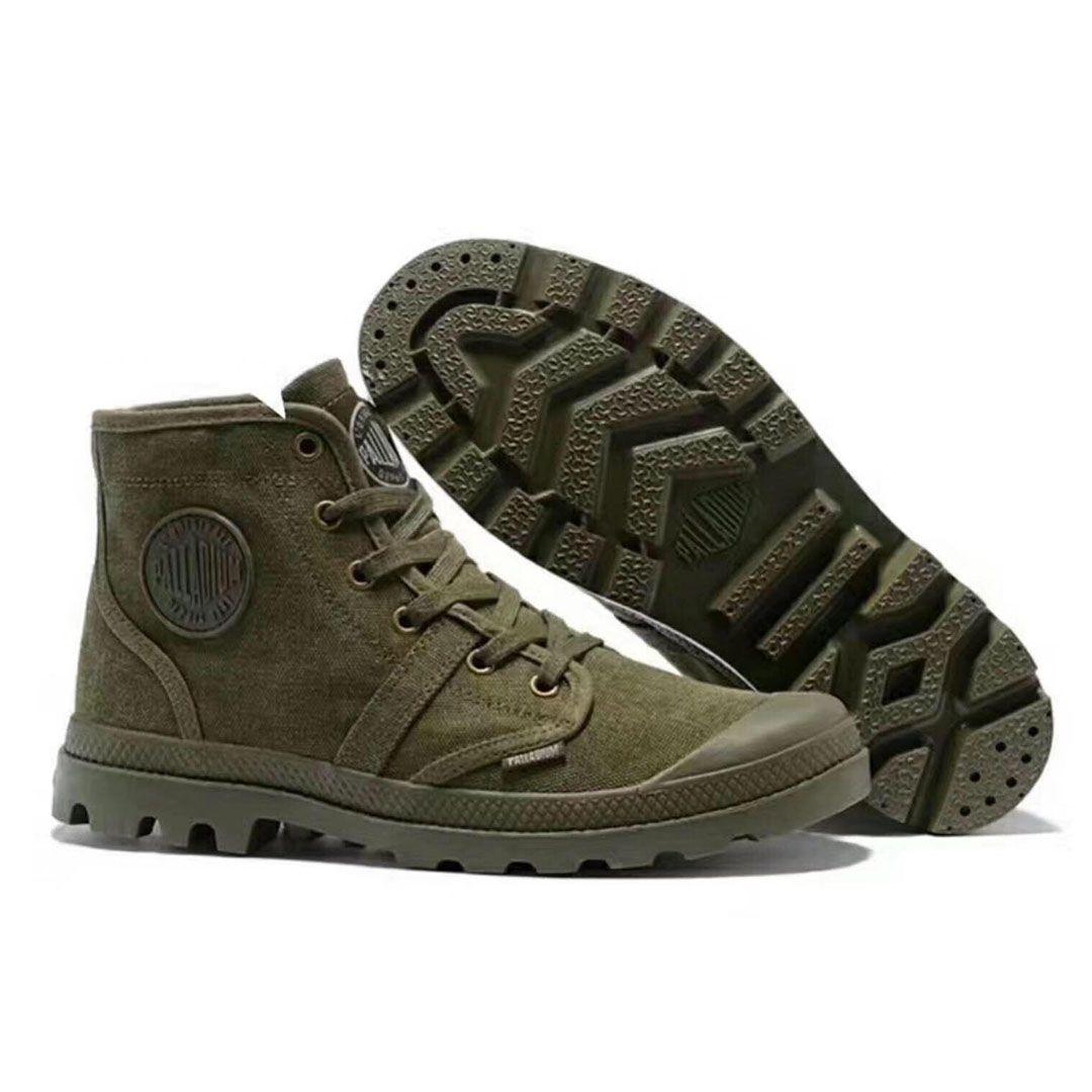 Palladium Depuis Jean Top Boot- Green - Obeezi