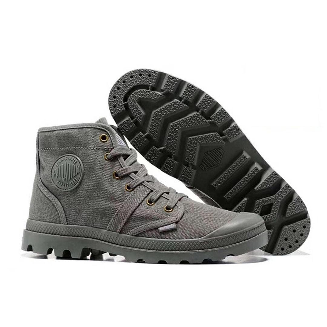 Palladium Depuis Jean Top Boot- Grey - Obeezi